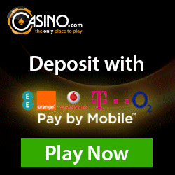 Gambling sites pay by phone bill